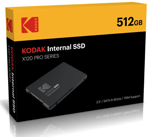 KODAK X120 PRO SERIES 512GB SSD 2枚セット 新品未使用KODAKのInternal SSD X120 PRO SERIES 512GB 2枚セット 計